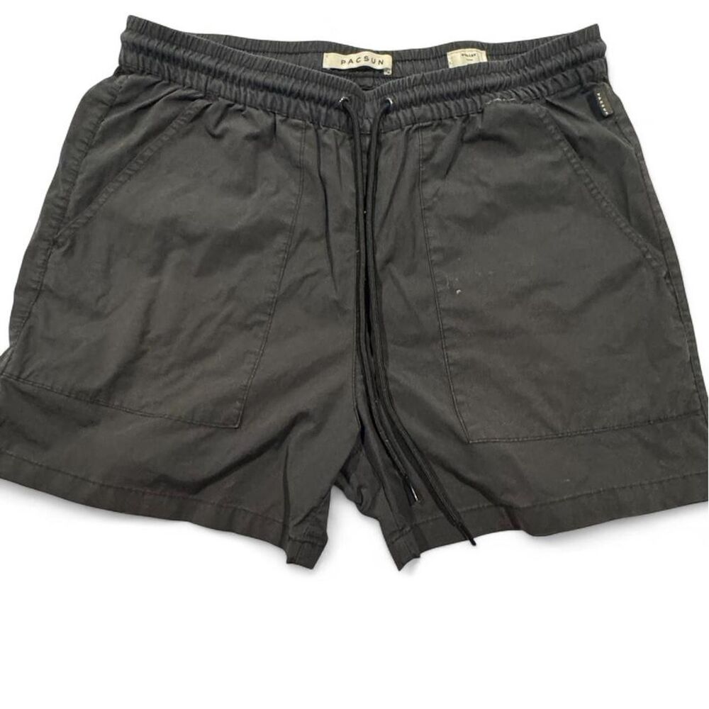 Pacsun Women's Black and Grey Shorts